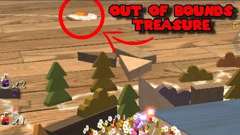 Pikmin 2 Treasure Out of Bounds glitch