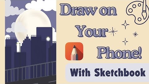 How to draw digital art in mobile. Easy drawing on Sketcbook app. Digital art idea #sketchbook #art
