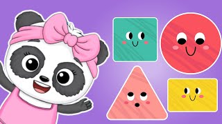 Learn Shapes For Kids & Toddlers With Pixie Panda | Educational Video For Babies To Learn Colors
