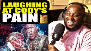 The Rock leaves Cody Rhodes bloody - WWE REACTION!!!