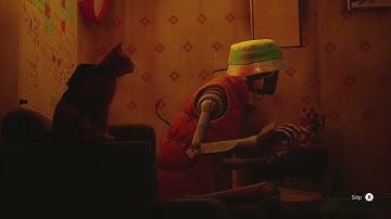 Chapter 6 The Slums Part 2 Walkthrough (No Commentary) | Stray