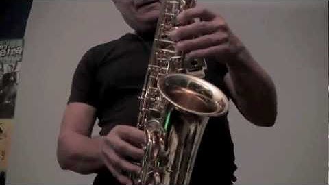 Saxophone Lessons - C Major Scale for Saxophones