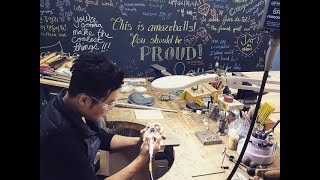 Jay Joo Uses Torch For Jewelry Design