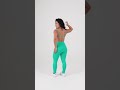 COLEÇÃO ISA - AQUA - CALÇA + TOP ABERTO