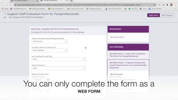How to Complete Support Staff Evaluations Using Frontline Central