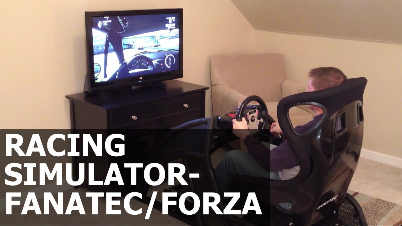 Racing Simulator Fanatec Forza Combo Youtube