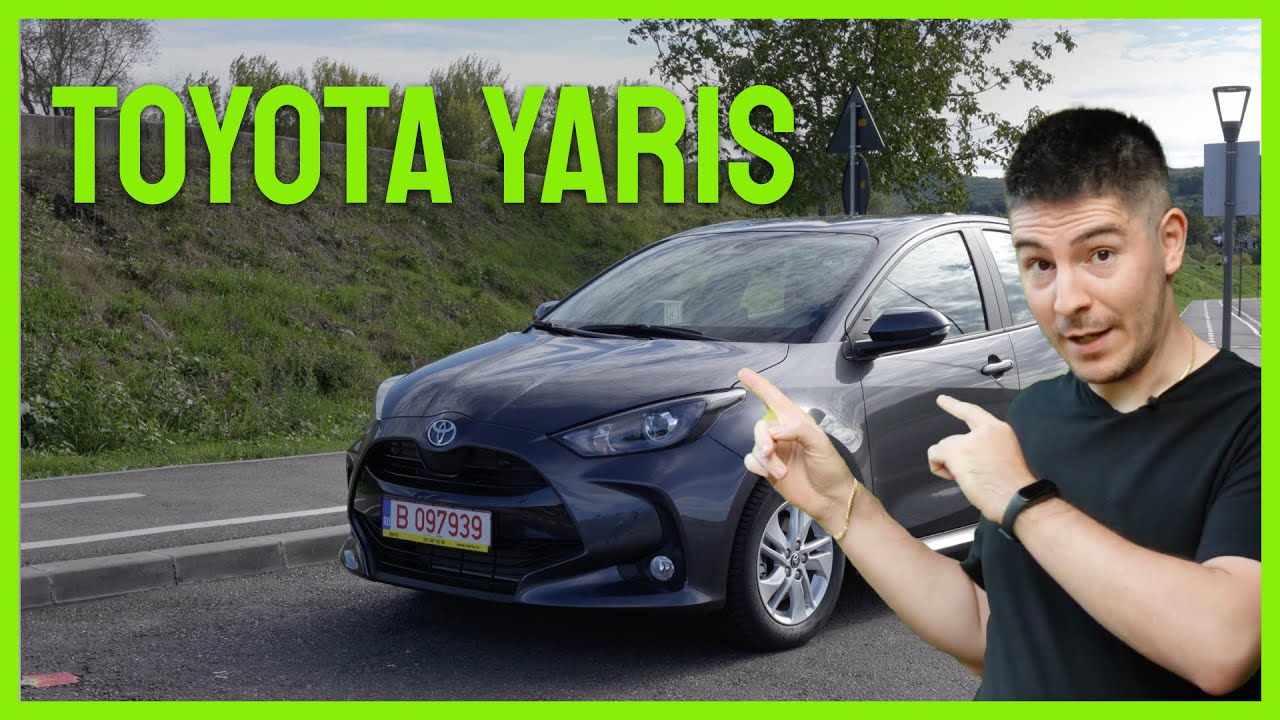 Mașina cu consum de 2.9L/100km: REVIEW Toyota Yaris 2024 - 1.5 Hybrid