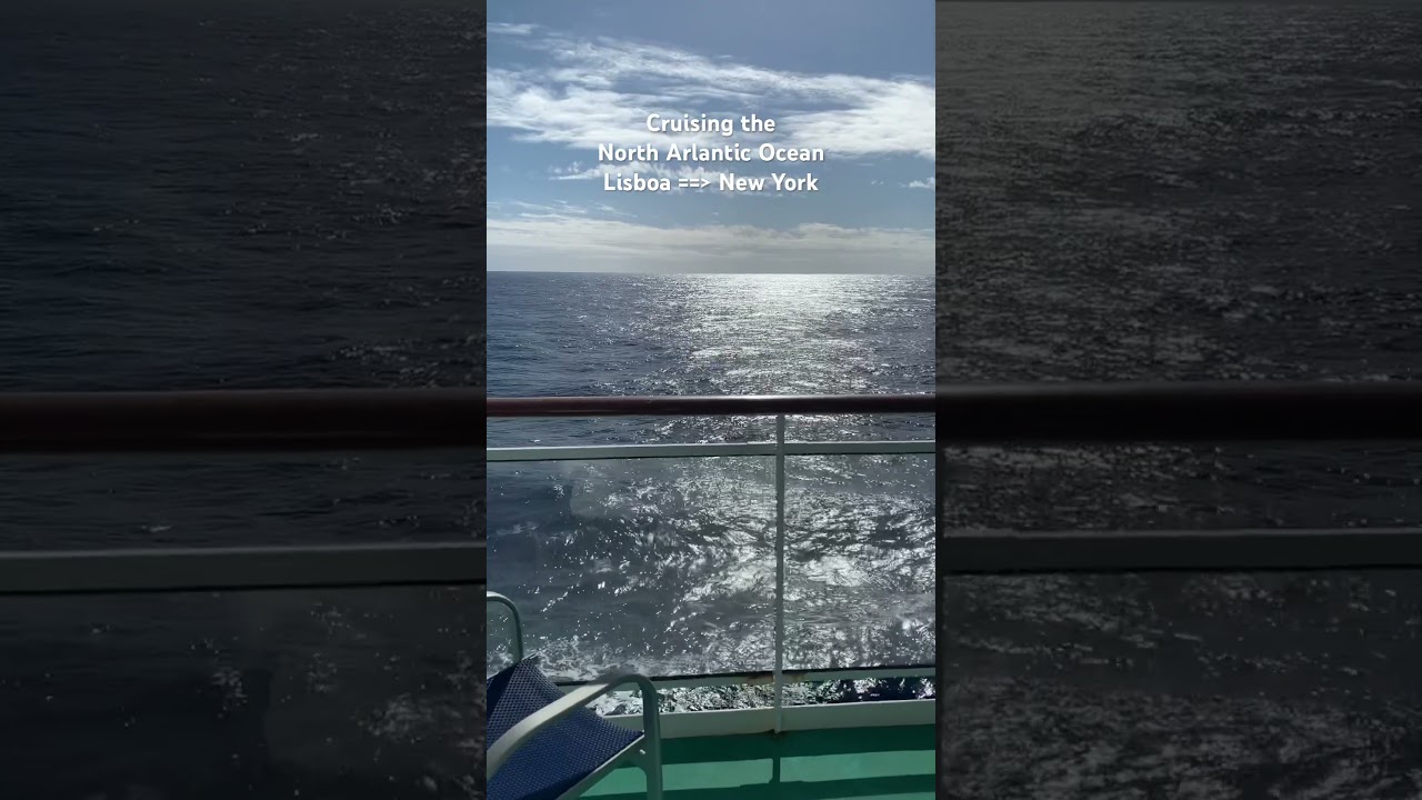 Cruise Lisboa to New York #cruiselife #cruise #ncl #northatlanticocean #ocean #water #newyork #sea