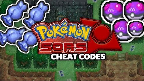Pokemon Sors Cheats, | Rare Candy | Master Ball | infinite Money | Walk Through Walls & More!!