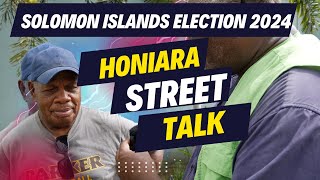 On the Street With Bradaman Solomon Islands Elections 2024. Who is your preferred Prime Minister?