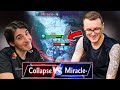 Miracle outplays collapse insane morphling vs razor pub game