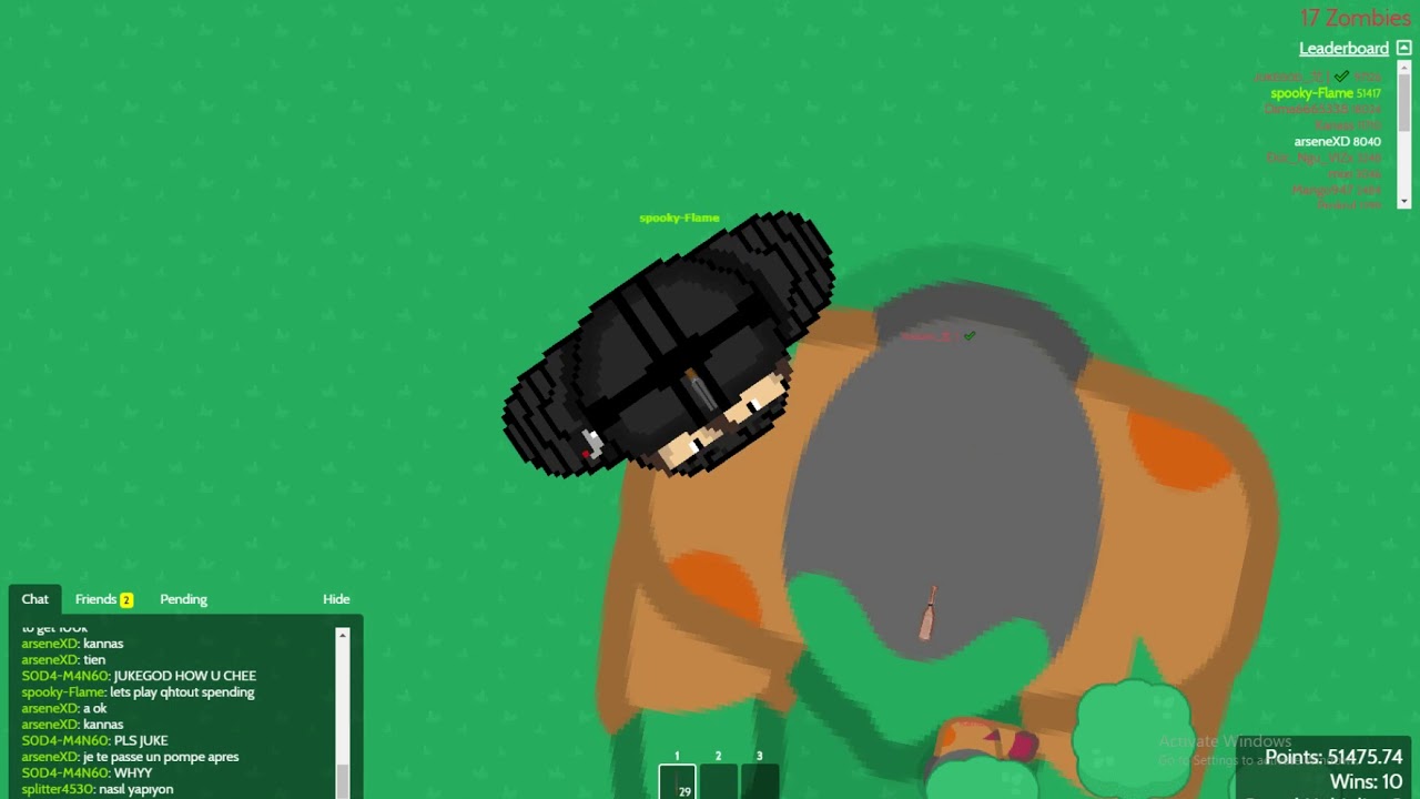 Playing other io game.Jukegod hard abusing!!!