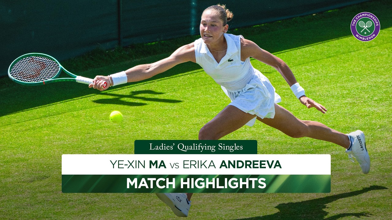 Andreeva gets off to the perfect start 💪 | Ye-Xin Ma v Erika Andreeva | Highlights | Wimbledon 2026