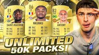 Opening Unlimited 50K Packs!