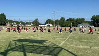 Two Exercises to improve core stability for marching band: Duck Walks and Bear Crawls