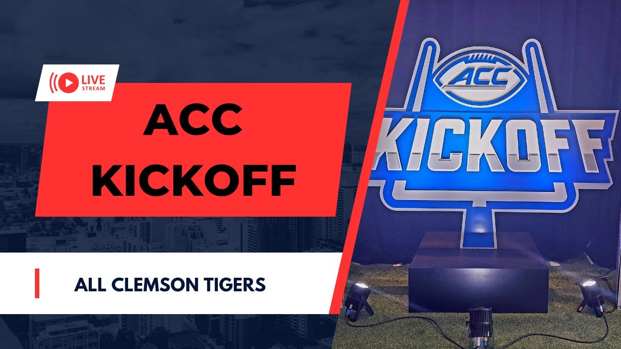 All Clemson Tigers Show Wrapping Up Day 1 of ACC Kickoff