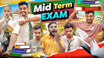 MID TERM EXAM || School Exams || Virender poonia