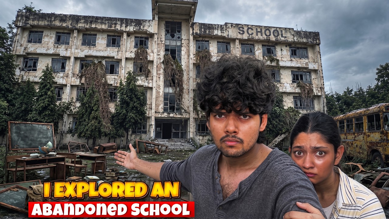 I Explored an Abandoned School 😨