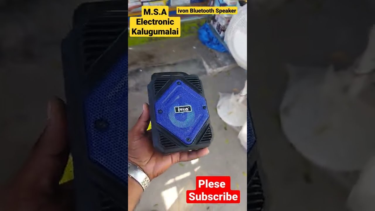 Ivon Bluetooth Speaker Unboxing Tamil 