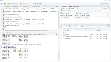 R tutorial No  4  Subset data, explore data, boxplot