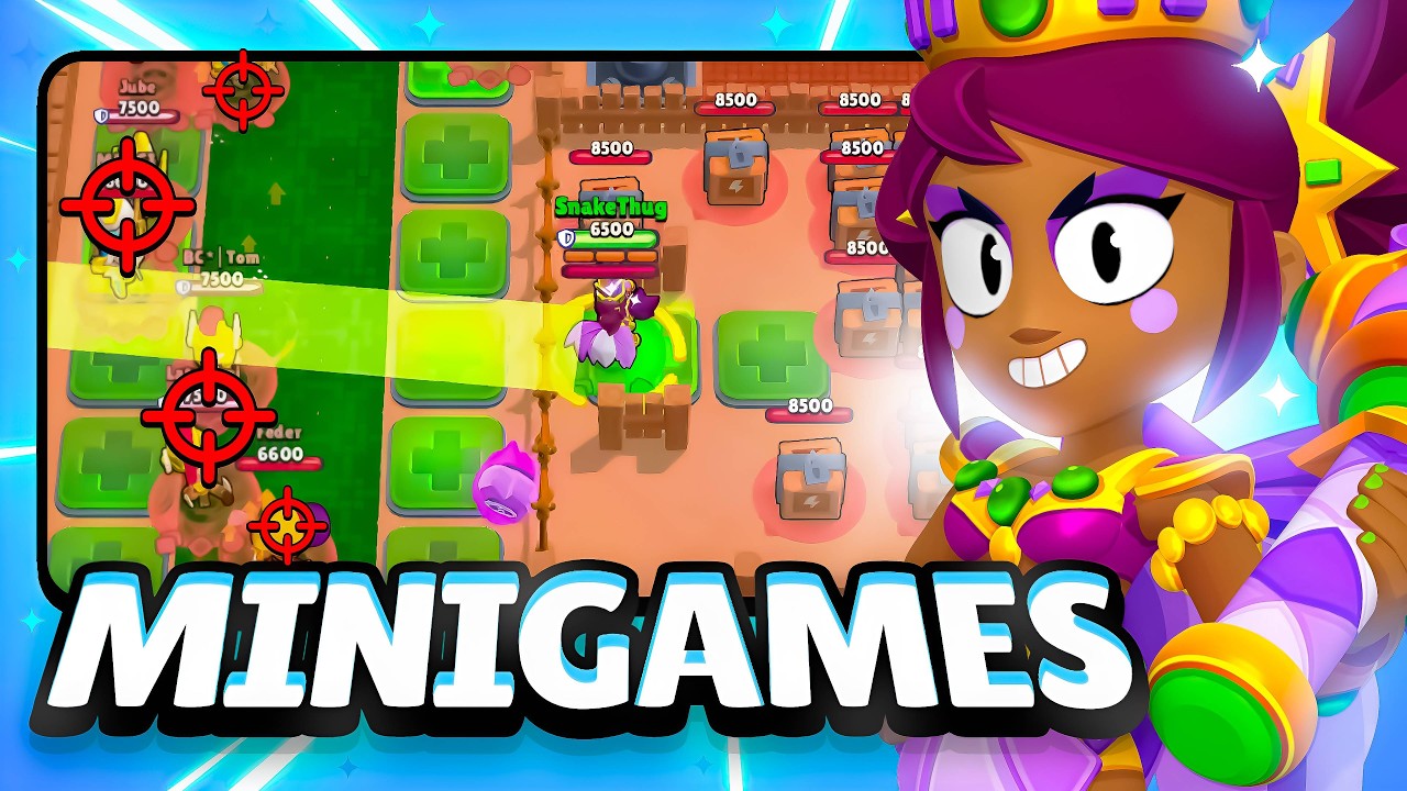 The CRAZIEST Minigames in Brawlstars!
