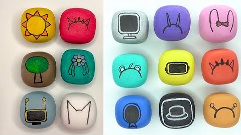 Guess the color of the Sprunki charactersColors buttons are confused #sprunki​ #games​ #colormixing​