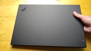 Lenovo ThinkPad X1 Extreme unboxing and first impressions