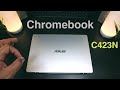 Asus Chromebook C423 youtube review thumbnail