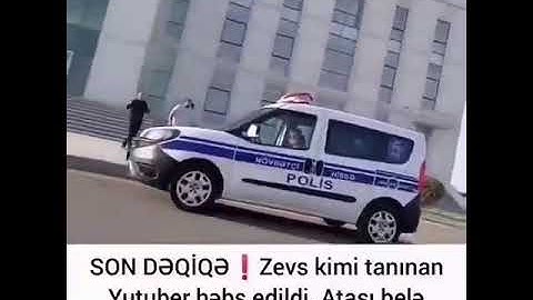 POLİSLƏR ZEVSİ TUTDUGU AN!DAVA DUSDU!