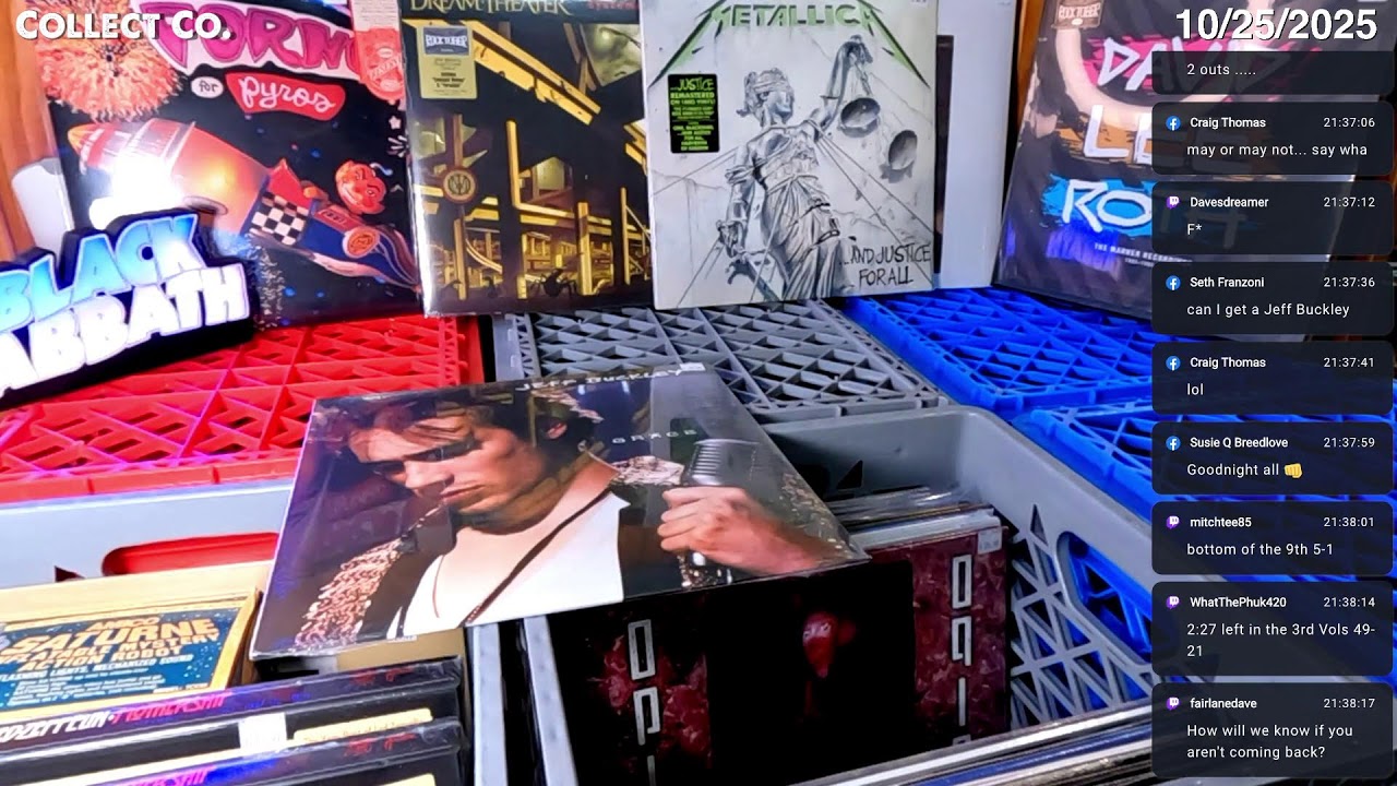 Live Vinyl Record Sale (Saturday, 10/25/2025)