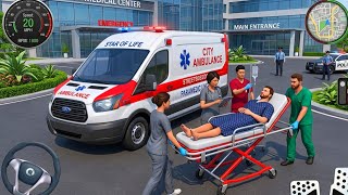 🚨Ambulance City Rescue Simulator 3d🚑- 911  Ambulance Doctor Android Game 2026 - Emergency Drifting screenshot 5