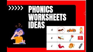 8 - Phonics Worksheets Ideas | Phonics Activity Ideas For Autistic Kids