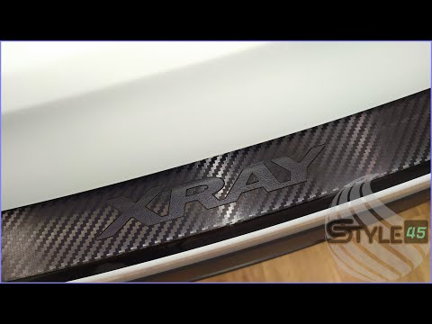 Наклейка на задний бампер LADA Xray #наклейки от #style45