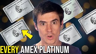 EVERY Version of the AMEX PLATINUM Compared (2021)