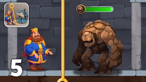 Royal Pin - King Adventure All Levels 201-250 Game Walkthrough (New Update)