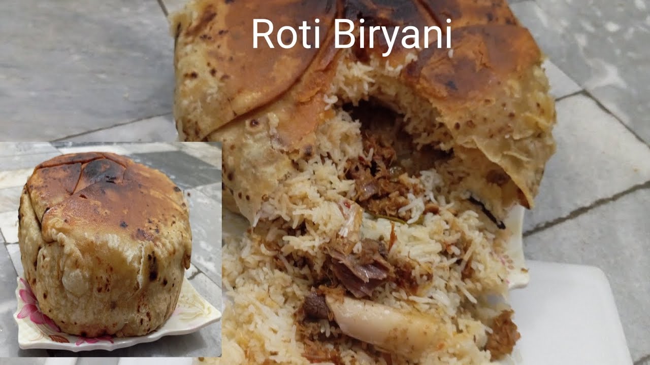 3 Mutton Roti Mutton Roti Biryani Recipe | Prada Biryani Recipe No Oven - YouTube