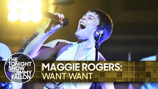 Maggie Rogers: Want Want | The Tonight Show Starring Jimmy Fallon