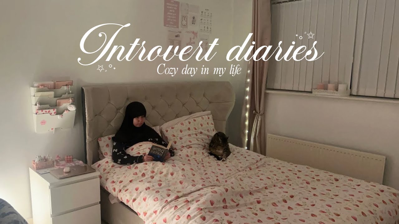 Introvert diaries: Cozy day in my life🧴🍵