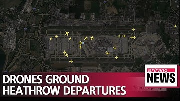 Heathrow departures suspended for one hour due to "drone sightings"