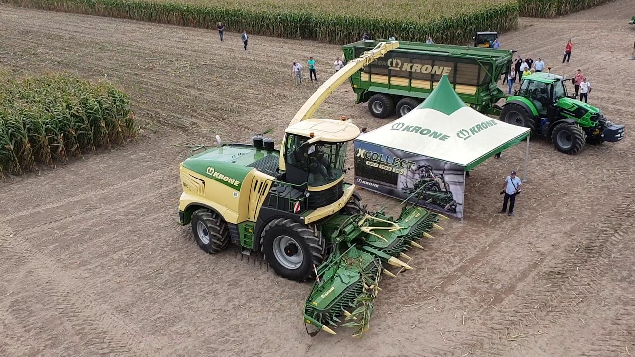 Krone Big X 780. Cabezal XCOLLECT