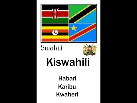 Video: Waarom is kiswahili een internationale taal?