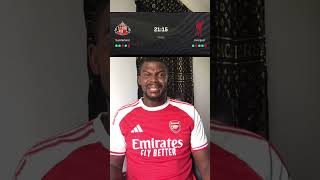 Sunderland vs Liverpool amebo from a moomoo Arsenal fan......#liverpool #arsenal #premierleague 