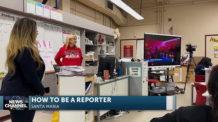 Our very own News Channels Christina Rodriguez spo...