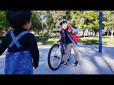 자전거 연습하기 일상조각모음 [Tiger Toy TV] 타이거 토이 TV