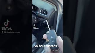 Vw fusebox location Vw fusebox location