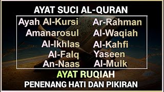 Surah Alkahf Alfatiha Aya Alkusri End of Surah Albaqara Yasin Alrahman Alwaqeah Almulk Almoeathat