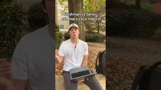Freshman vs Senior Criminal Justice Majors