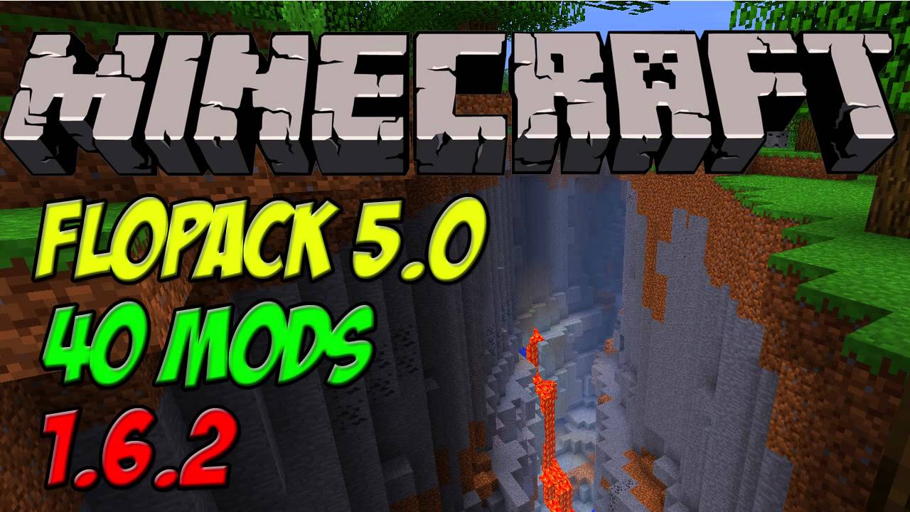 Minecraft Mod Pack Paczka Modow Flopack 1 6 2 V5 0 40 Mods Pl Eng Youtube