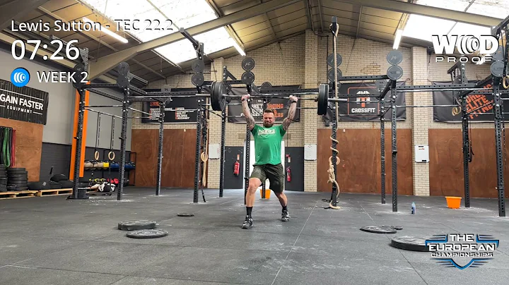 Lewis Sutton The European Championships 22.2