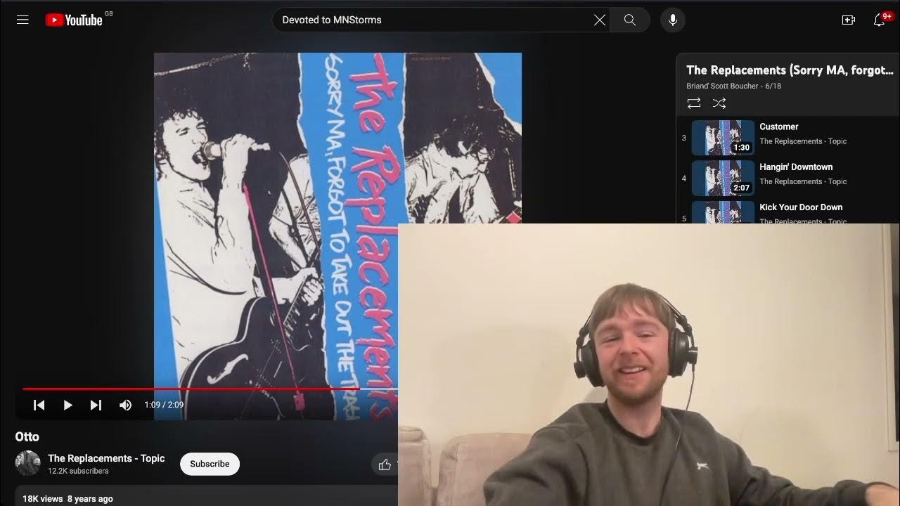 The Replacements Otto Reaction & First Listen YouTube